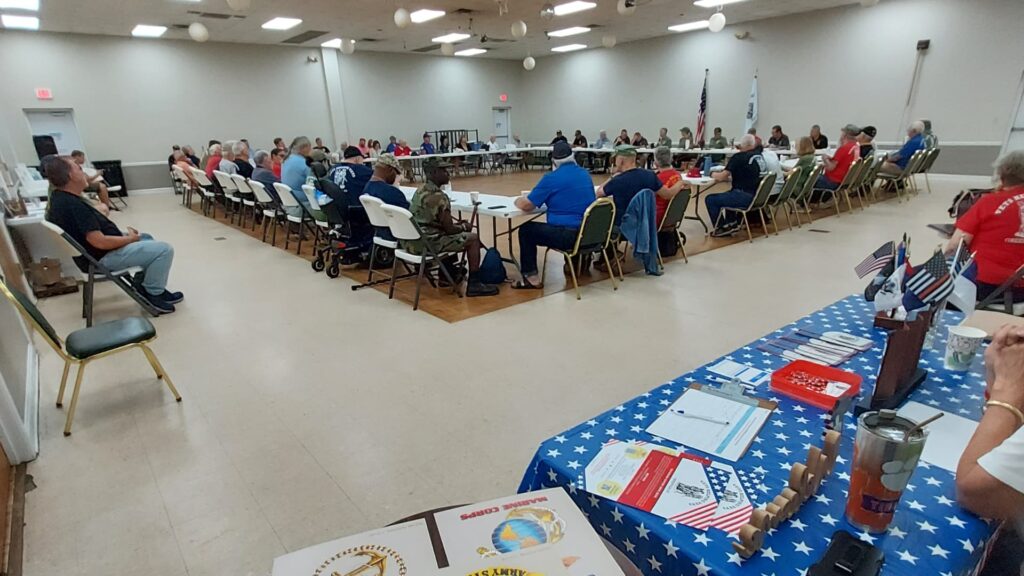 Vets Helping Vets Greenville weekly meeting