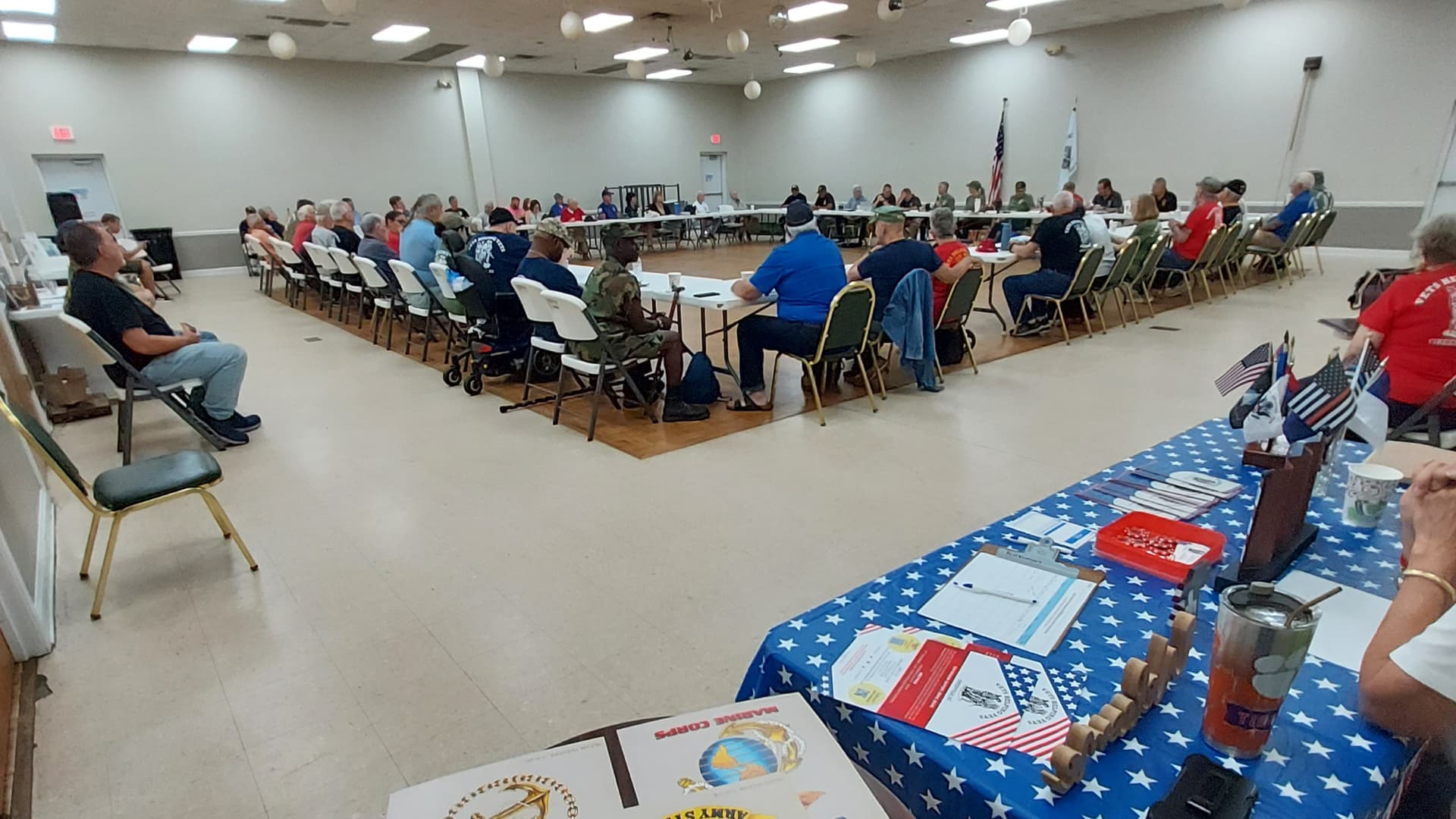 Vets Helping Vets Greenville weekly meeting